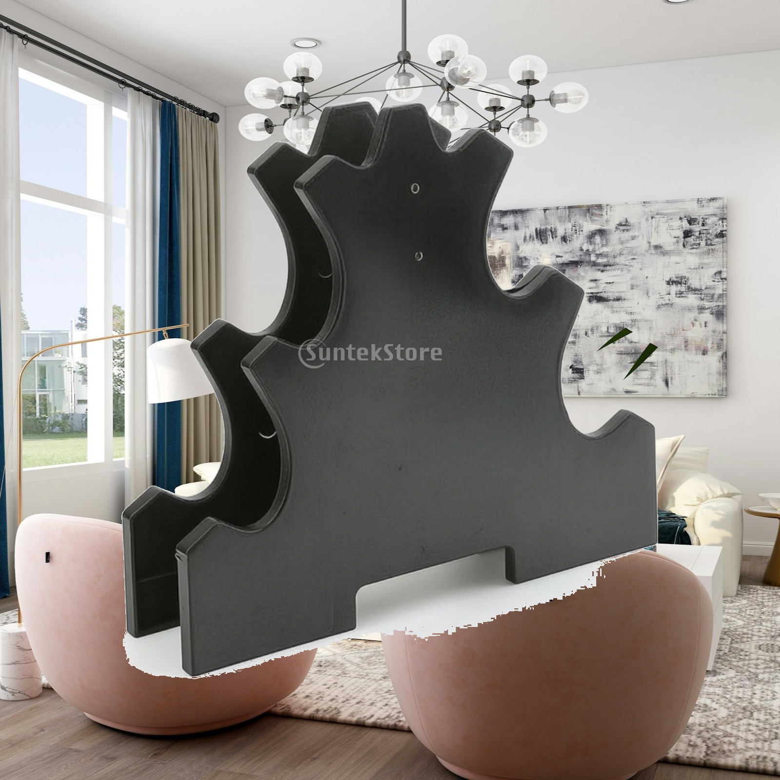 Home Gym Cost - Supporto per manubri a tre livelli,