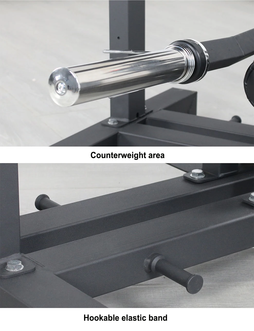 Home Gym Hip Thrust Machine - Macchina per la spinta dell'anca Sollevamento