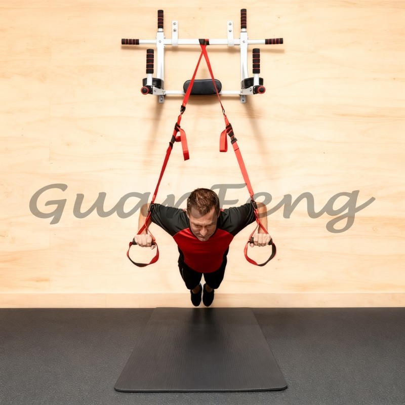 Home Gym Designs - Barra per trazioni regolabile per palestra