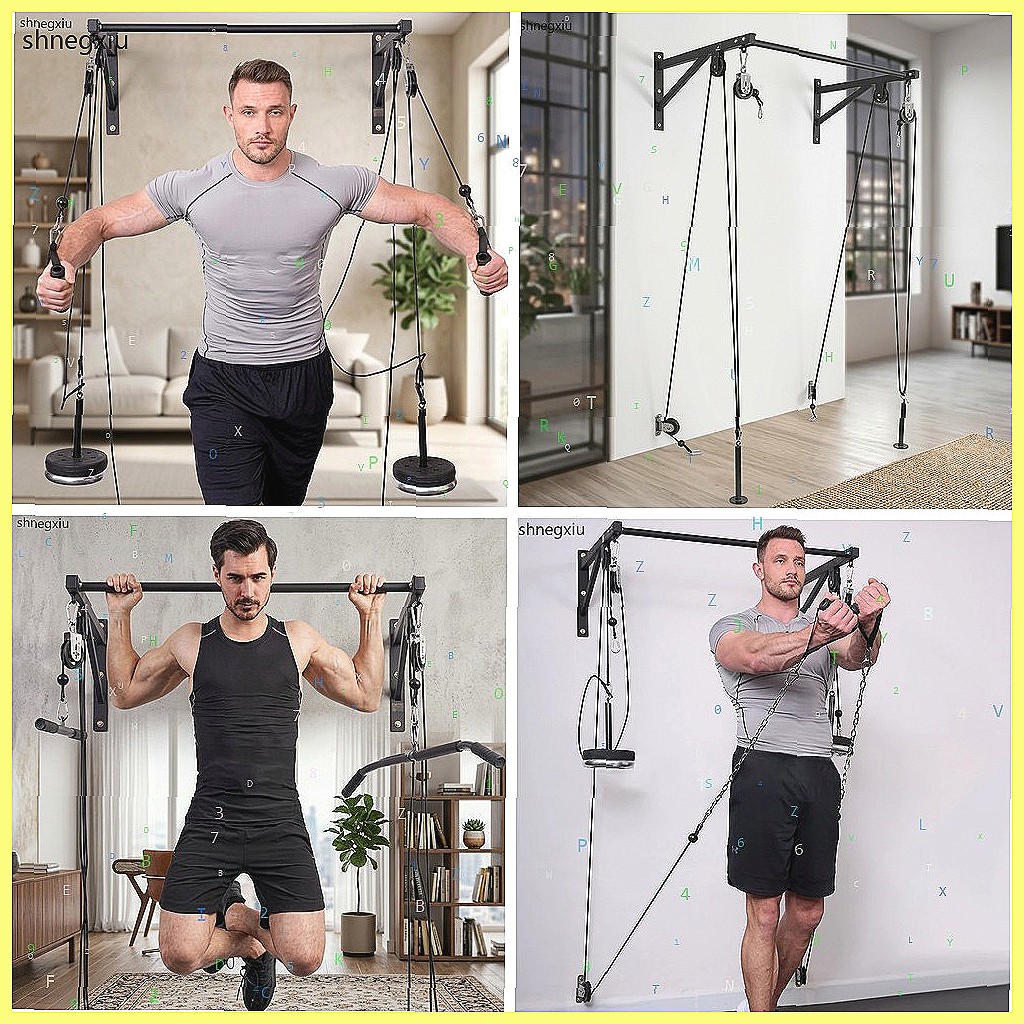 Home Gym Diy Pulley System - Sistema di Pulegge per Fitness Fai-da-Te