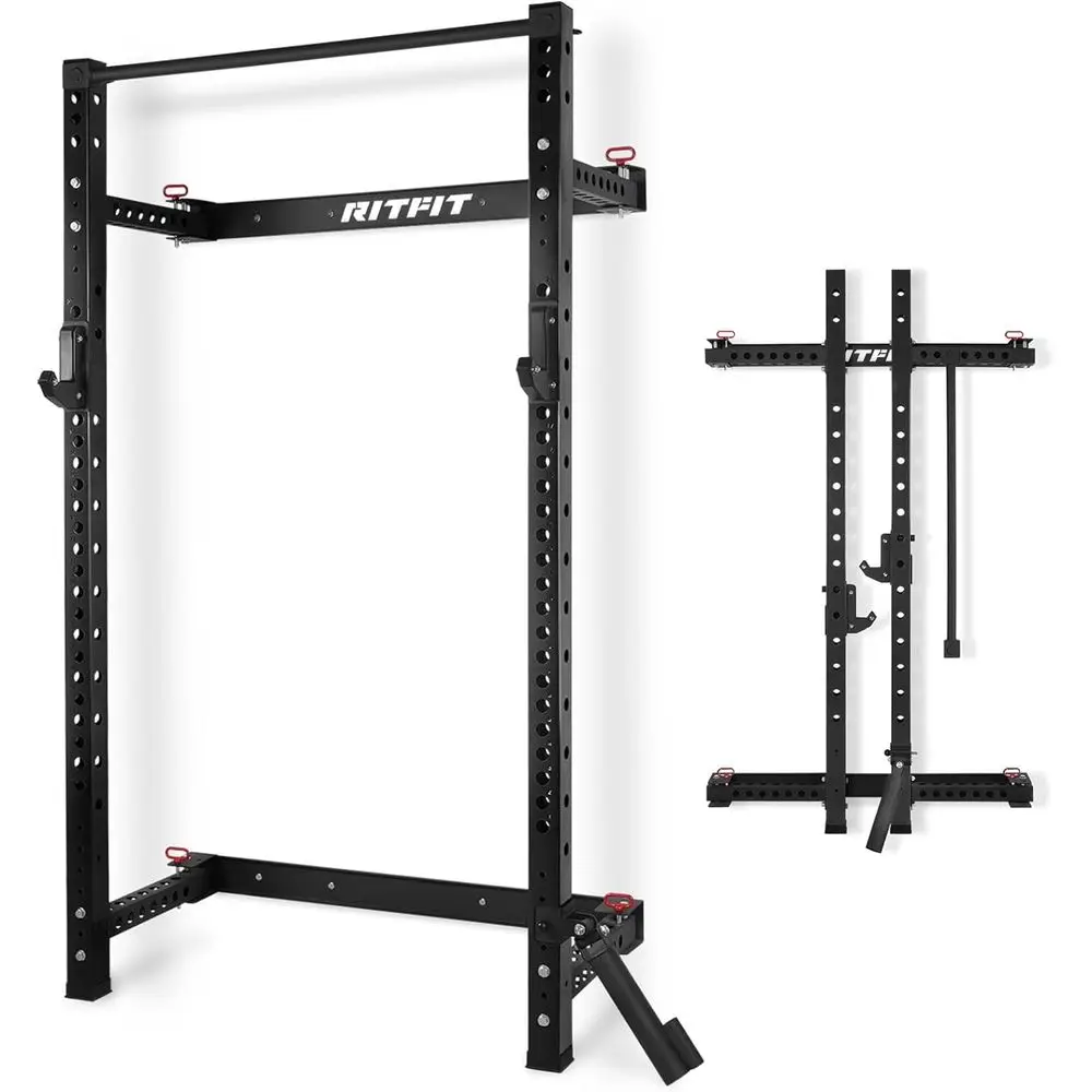 Home Gym Designs - Rack Compatto per Squat da Parete