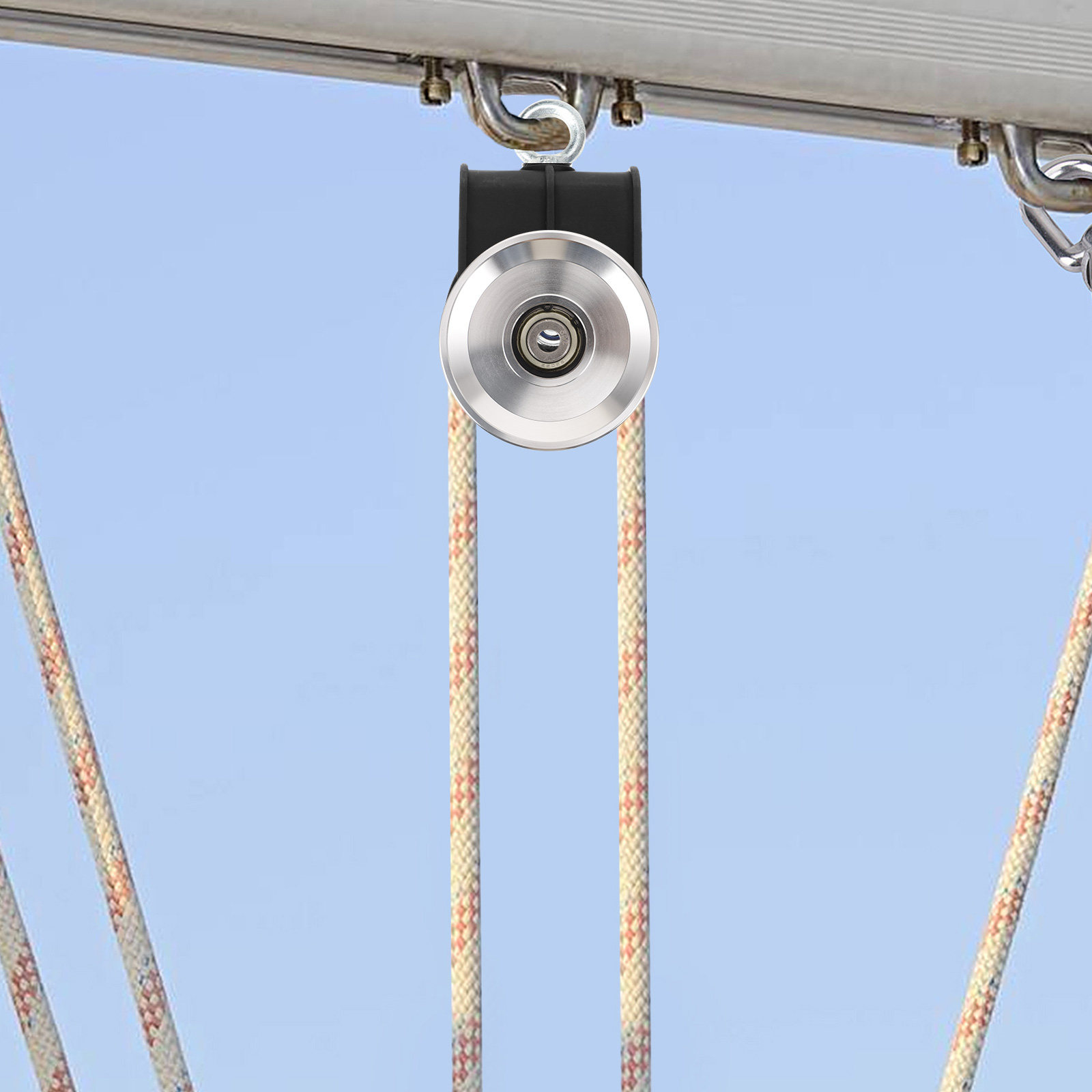 Home Gym Diy Pulley System - Ruota a puleggia universale in lega