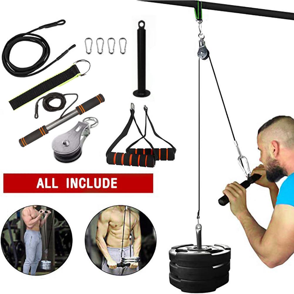 Home Gym Diy Pulley System - Sistema di cavi puleggia fitness Allenatore