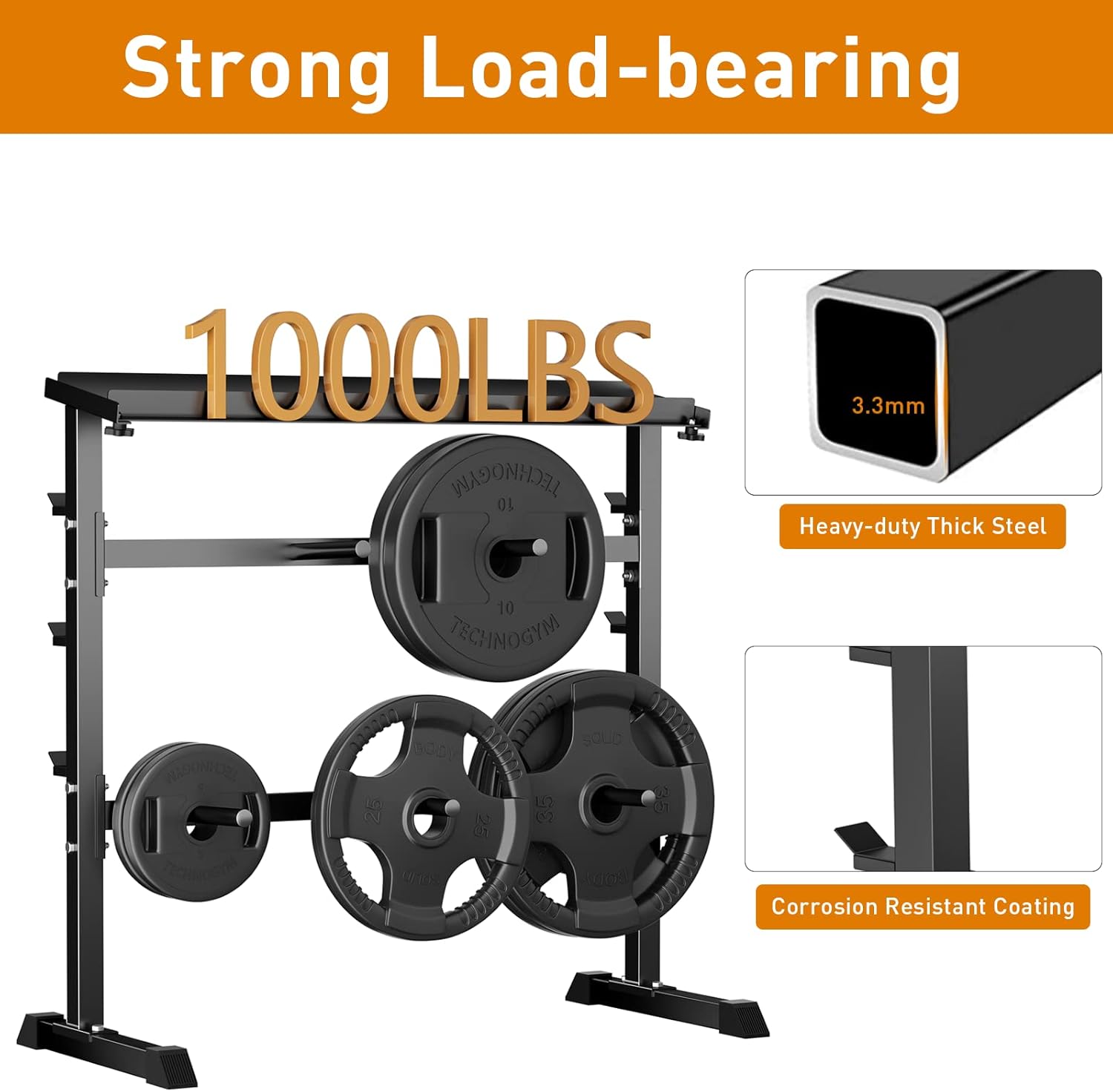 Rack Porta Pesi per Allenament - Home Gym Designs recensione e prezzo