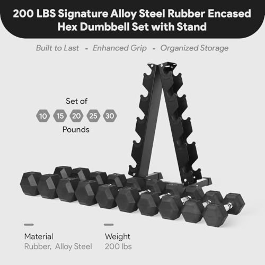 Set di manubri esagonali rives - Home Gym Body Solid recensione e prezzo