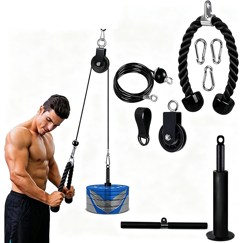 Sistema di Pulegge Silenziose  - Home Gym Diy Pulley System recensione e prezzo