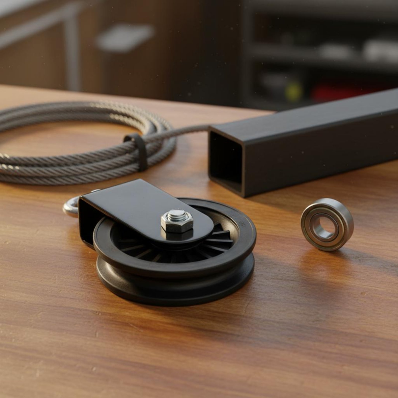 Supporto per Puleggia Fitness  - Home Gym Diy Pulley System recensione e prezzo