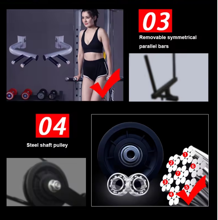 DXXY YR-1601 Attrezzatura Fitn - Cable Pulley System recensione e prezzo