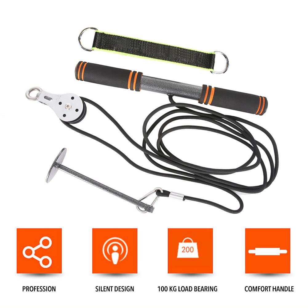 Sistema di cavi puleggia fitne - Home Gym Diy Pulley System recensione e prezzo