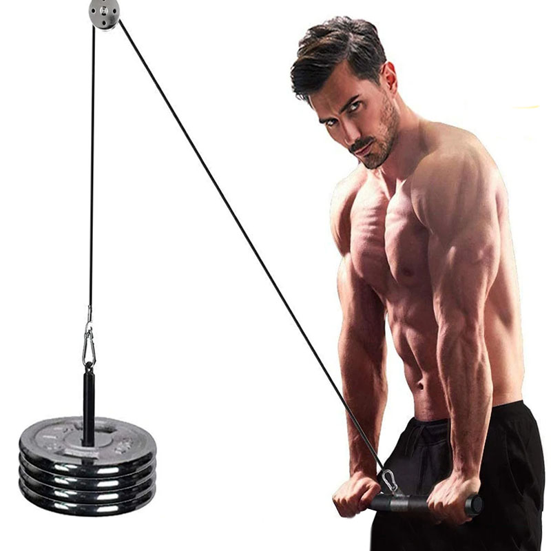 Sistema di pulegge per cavi da - Home Gym Diy Pulley System recensione e prezzo