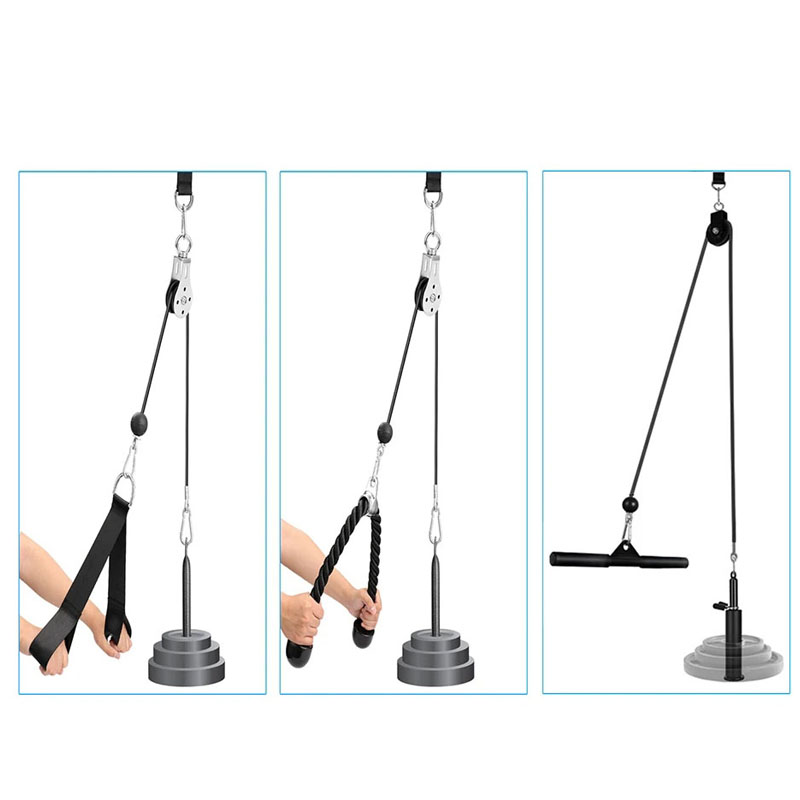 Sistema di pulegge per cavi da - Home Gym Diy Pulley System recensione e prezzo