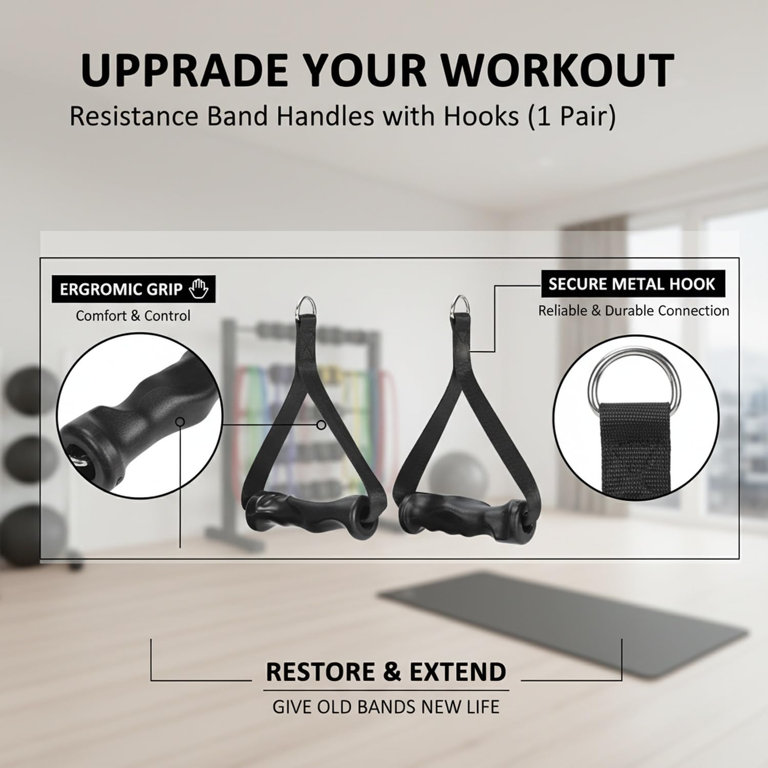 1 Paio di Impugnature Ergonomi - Cable Pulley System recensione e prezzo